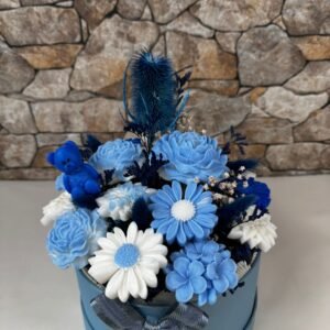 Composição Floral "Céu Infinito"